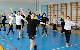 В БГТУ состоялись соревнования по эстетической гимнастике